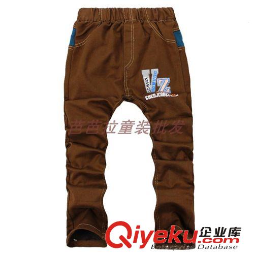 中大童 2014秋冬新款童褲 中大童不褪色軟牛仔單褲 兒童牛仔褲 廠家批發(fā)原始圖片2