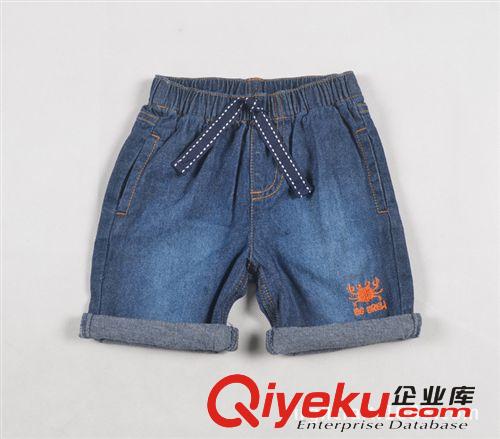 2014年春夏新品 外貿(mào)童套裝、男童牛仔褲兩件套 1-3歲原始圖片3