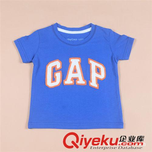 2014年春夏新品 外貿(mào)原單男童短袖T恤衫/G家純棉針織短袖衫   (1-3歲)原始圖片2