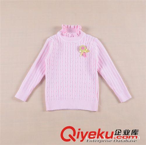 女寶寶服裝 外貿(mào)高品質(zhì)女童毛衣/女童高彈打底毛衣 1-3歲5色