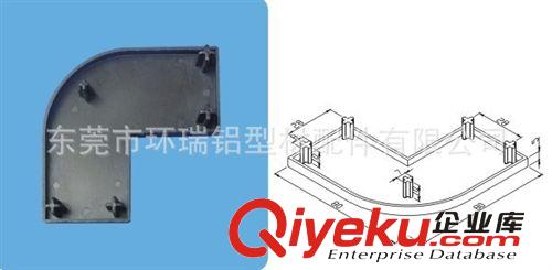 鋁材堵頭端蓋系列 ENCR8840弧度鋁型材端蓋(圖)¶ 工業鋁型材 鋁型材廠家