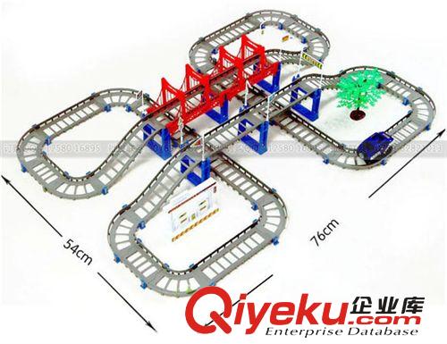 9·4大促 tg價 電動托馬斯軌道玩具車 拼裝模型玩具軌道玩具車6306原始圖片2