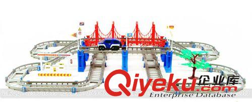 9·4大促 tg價 電動托馬斯軌道玩具車 拼裝模型玩具軌道玩具車6306原始圖片3