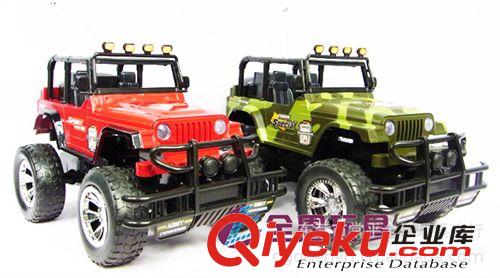 遙控車/船 電動(dòng)遙控越野車玩具 371A中國(guó)紅玩具車 帶充電燈光音樂(lè)