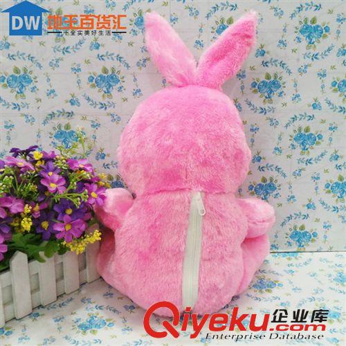 新品系列 批發(fā) 可愛寶寶趴兔 蝴蝶兔子毛絨玩具公仔生日禮品 兔子公仔原始圖片3