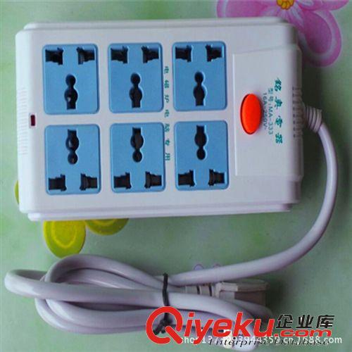 9.9元產(chǎn)品 3位6孔 接線插板  三叉接頭 電磁爐專用  廠家直批 10元店貨源原始圖片2