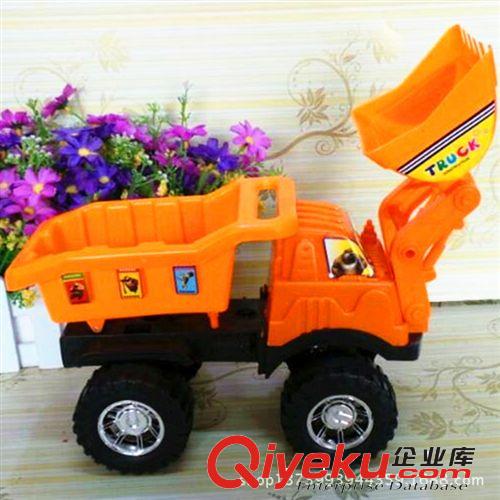 9.9元玩具 【10元店貨源】兒童玩具 推土翻斗車 二合一  9.9元批發(fā)原始圖片2