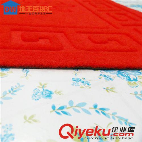 多元產品 方形吸水防滑門墊 大紅地墊 出入平安腳墊 溫馨家居用品 9元9批發(fā)