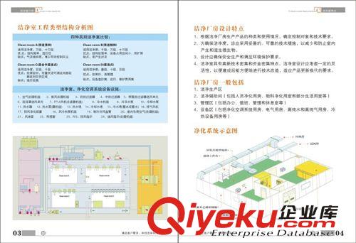 地坪、建筑、建材畫冊 無塵車間畫冊設(shè)計、凈化工程目錄印刷、環(huán)氧地坪彩頁制作原始圖片3