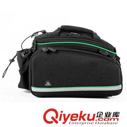 樂炫 自行車貨架包單車馱包山地車駝包騎行裝備 可擴(kuò)展肩背EVA包原始圖片2