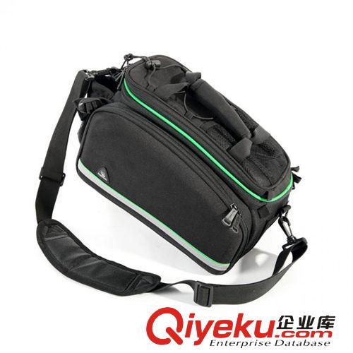 樂炫 自行車貨架包單車馱包山地車駝包騎行裝備 可擴(kuò)展肩背EVA包原始圖片3