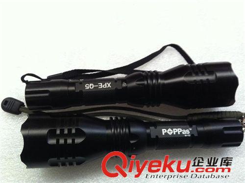 【柏派】Y3 CREE T6 LED強光鋁合金手電筒遠射王手電原始圖片2
