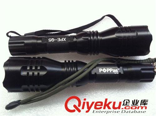 【柏派】Y3 CREE T6 LED強光鋁合金手電筒遠射王手電原始圖片3