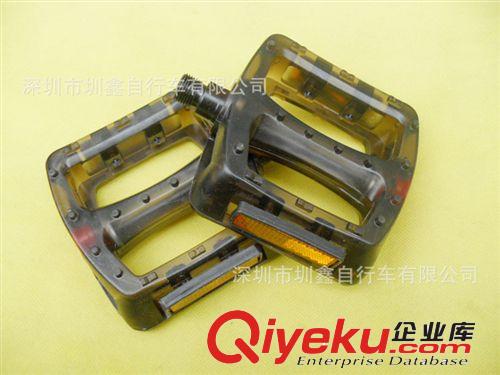 死飛踏板 透明塑鋼 工程塑料 果凍動(dòng)作腳踏 腳蹬可裝死飛腳套原始圖片2
