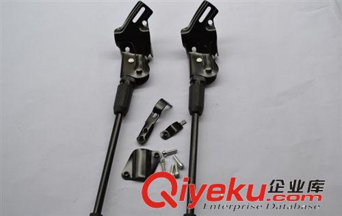 自行車鋁合金后支架/腳架、停車架 邊腳撐 山地車腳撐廠價(jià)直銷2孔
