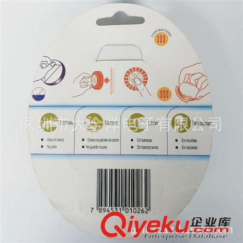 廠家直銷3led多功能拍拍燈  墻壁燈 櫥柜燈 圓形觸摸燈原始圖片3