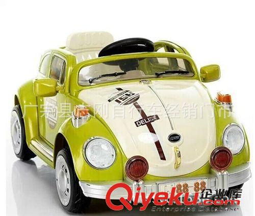 新款兒童電動(dòng)汽車甲殼蟲(chóng)電動(dòng)遙控汽車雙開(kāi)門(mén)雙電機(jī)雙電瓶  批發(fā)原始圖片3