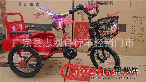 新款兒童噴塑四合一三輪車腳踏車手推車小孩自行車  廠家批發(fā)