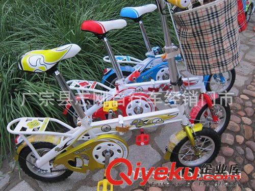 新款兒童 自行車 學(xué)生車 帶布兜 可折疊自行車 健身車 批發(fā)原始圖片3