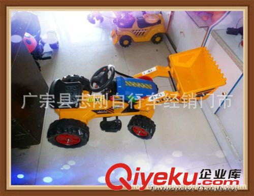 哈嘍貝比 兒童電動可坐可騎大型兒童挖掘機挖土推土機工程車原始圖片2