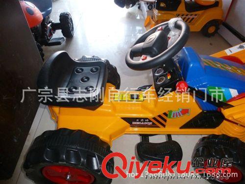 哈嘍貝比 兒童電動可坐可騎大型兒童挖掘機挖土推土機工程車原始圖片3
