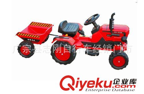 2014新款兒童電動拖拉機 帶斗  工程車   廠家直銷 批發(fā)原始圖片3