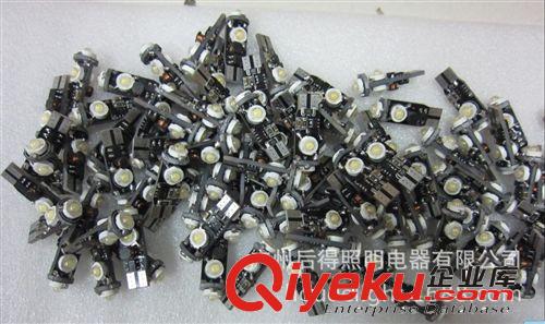 3WLED灯T10-3SMD- 仪表灯 指示灯门边灯 解码