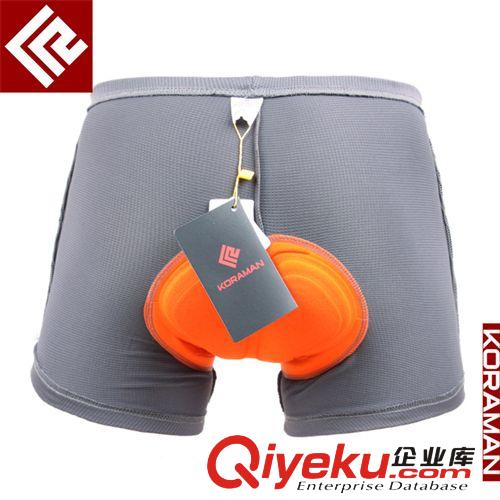 KORAMAN 夏季男騎行內(nèi)褲COOLMAX加厚透氣硅膠墊騎行褲內(nèi)褲裝備原始圖片2