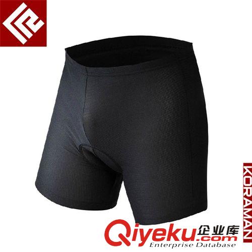 KORAMAN 夏季男騎行內(nèi)褲COOLMAX加厚透氣硅膠墊騎行褲內(nèi)褲裝備原始圖片3