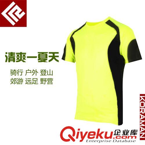 KORAMAN 夏季騎行褲短褲男 自行車騎行服套裝 拼線透氣硅膠單車褲