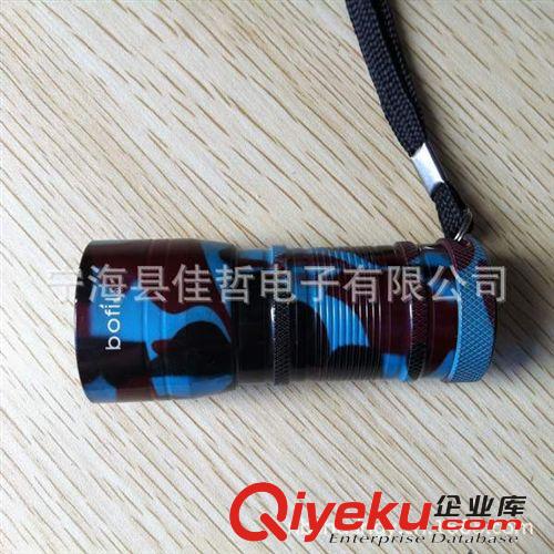 花色烤瓷12LED鋁手電筒原始圖片2