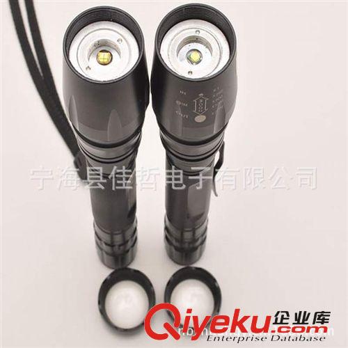 供應(yīng)大功率可調(diào)焦戶外家用鋁手電筒原始圖片3
