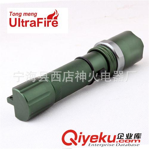 美國進口CREE Q5 旋轉變焦 調光強光鋁合金手電筒 兩用電池原始圖片3