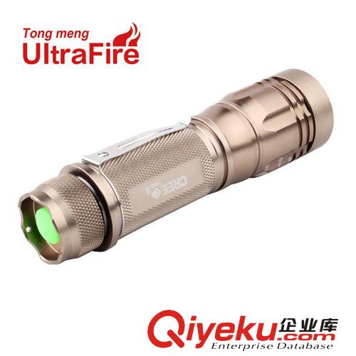 美國進(jìn)口 CREE T6 伸縮變焦 神火電器 強(qiáng)光鋁合金手電筒