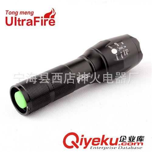 進(jìn)口CREE T6兩用強(qiáng)光 手電筒 伸縮變焦 LED手電  神火戶外徒步