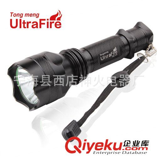 充電式LED強(qiáng)光鋁合金手電筒 光杯 zp寧波神火原始圖片2