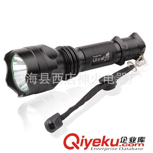 光杯 寧波神火充電式LED強(qiáng)光鋁合金手電筒