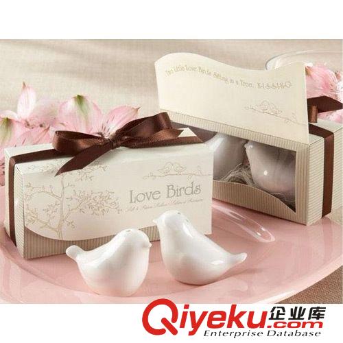 A08-21-03支持混批 婚慶禮品 可愛調小鳥調味罐一對裝批發0.072