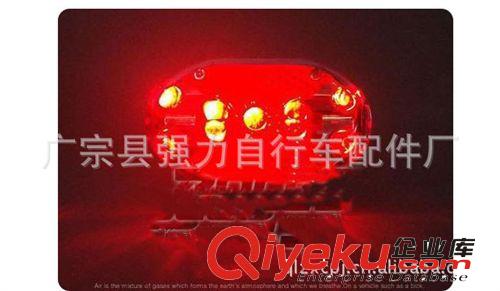 自行車裝備紅色尾燈9LED座管燈單車通用警示安全燈超亮型大量批發(fā)