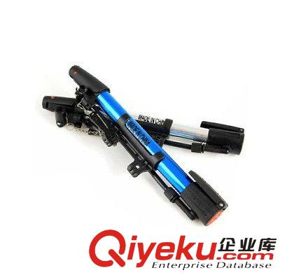 便攜自行車迷你打氣筒/炫彩氣筒/可更換多國嘴式出口歐美原始圖片2