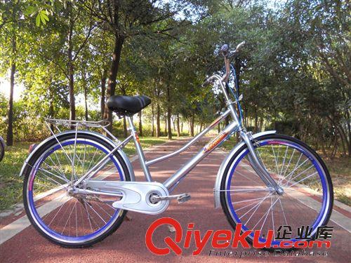 新品24寸鑫蘋果城市淑女車 24寸公路自行車 時尚女款自行車