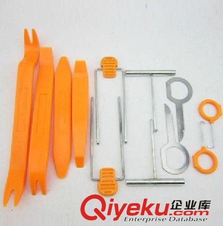 多功能汽車門板 DVD導(dǎo)航音響拆裝工具 拆卸工具 撬板組合12件套原始圖片3