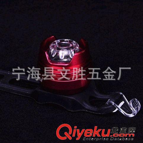 {zx1}爆款！鋁合金自行車單眼頭盔燈警示燈前后車燈原始圖片3