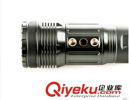 2014{zx1}爆款CREE T6 燈泡強(qiáng)光手電釣魚燈可自動(dòng)伸縮變焦黃藍(lán)光原始圖片2