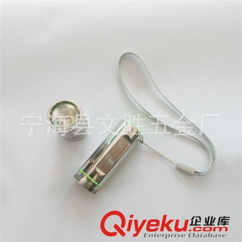 B10進(jìn)口CREE Q5 LED精致不銹鋼迷你遠(yuǎn)光強(qiáng)光手電 玉石玉器手電原始圖片3
