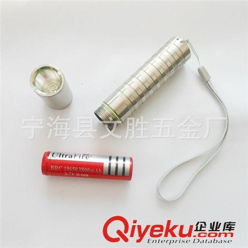 B13廠家直銷 不銹鋼照玉照石強光手電筒 大功率手電筒強弱閃原始圖片2