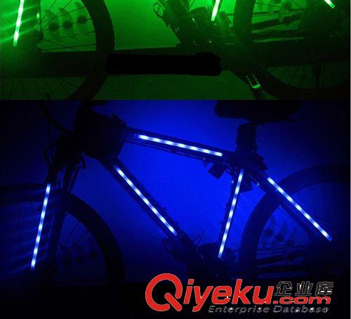 廠家批發自行車輻條燈 車架燈 三角架燈 炫酷閃亮 騎行裝備裝飾燈原始圖片3