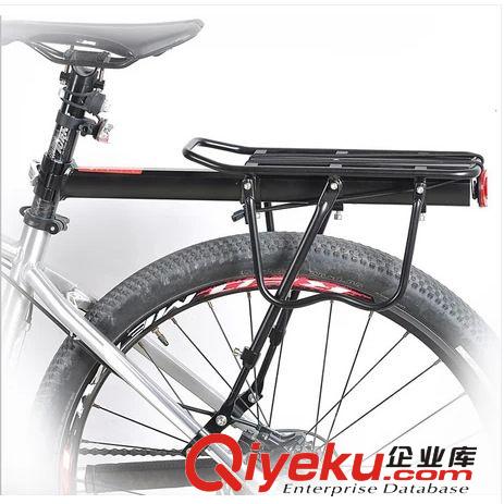 快拆式自行車(chē)貨架鋁合金單車(chē)載貨架山地車(chē)后座騎行配件原始圖片3