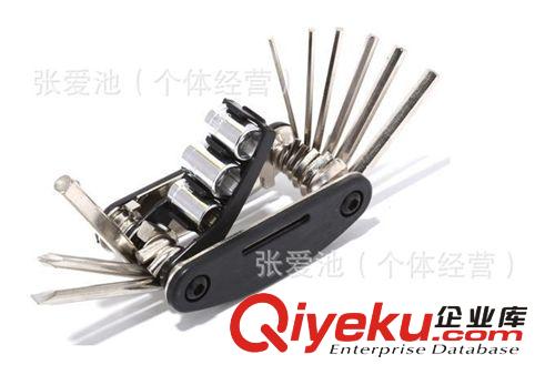 批發自行車便攜多功能工具 15功能自行車組合工具套裝自行車配件原始圖片2