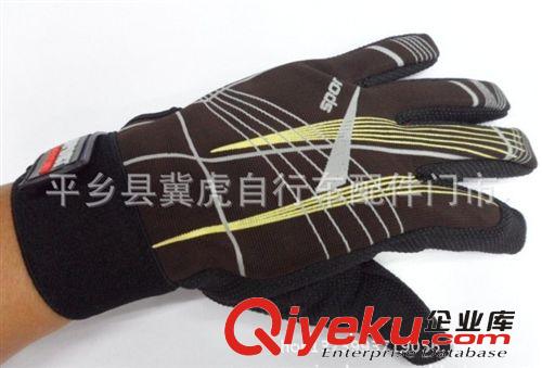 全指運動休閑手套（手掌點珠防滑手背樓梯布）原始圖片2